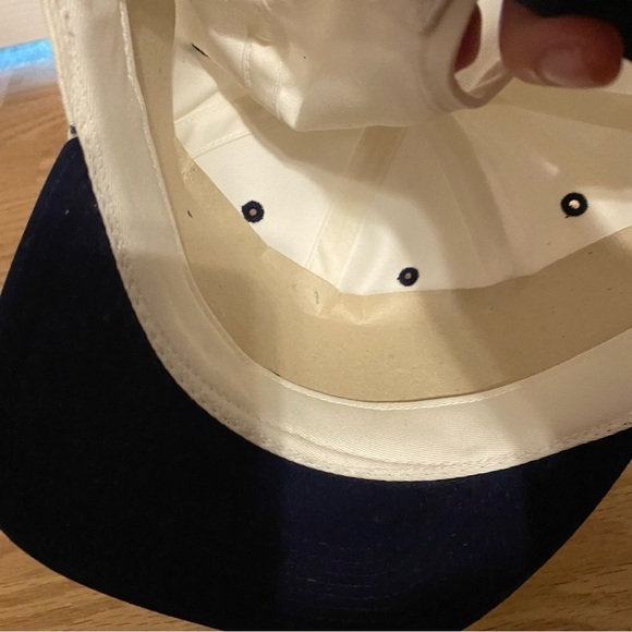 Vintage Richard Petty Driving Experience Snap Back Hat Trucker NEW Blue White - Picture 11 of 12